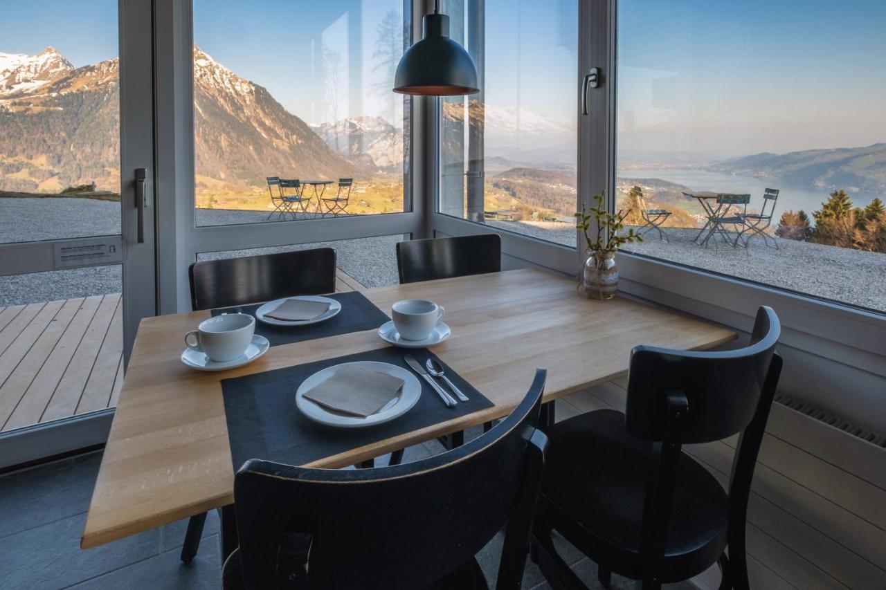 Auszeit-Hotel Z Aeschiried Aeschi Bei Spiez Bagian luar foto